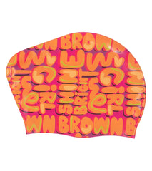 Sporti x She Is This Limited Edition Shine Bright Long Hair Bun Silicone Swim Cap