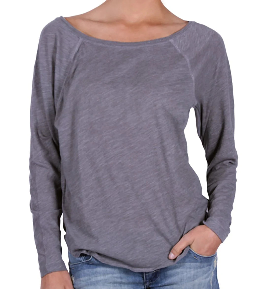 Hurley Girls' Solid L/S Slouch Shirt