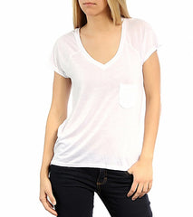 Hurley Girls' Solid Pocket S/S T-Shirt
