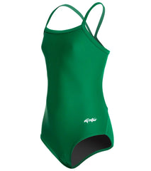 Dolfin Xtra Life Lycra Solid Youth V-2 Back One Piece Swimsuit