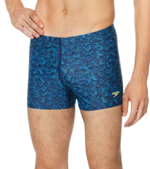 Speedo Men's Printed Square Leg Swimsuit