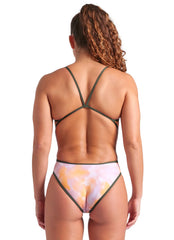 Arena Women's Allover Reversible Challenge Back One Piece Swimsuit