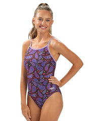 Dolfin Women's Jubilee V-2 Back One Piece Swimsuit