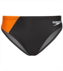 Speedo PowerFLEX Eco Youth Revolve Splice Brief Swimsuit