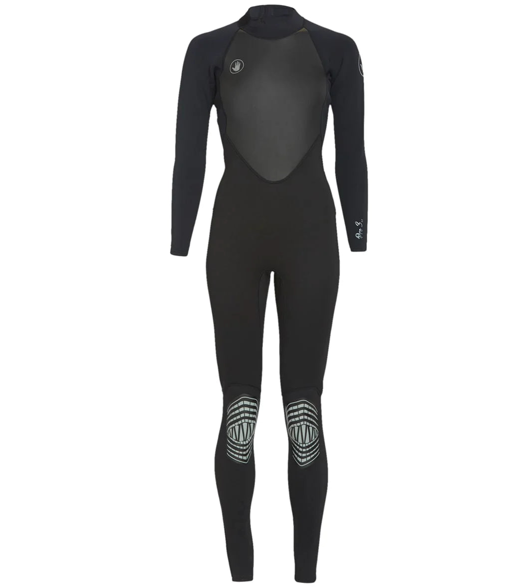 Body Glove Women's 3/2mm PRO 3 Back Zip Full Wetsuit