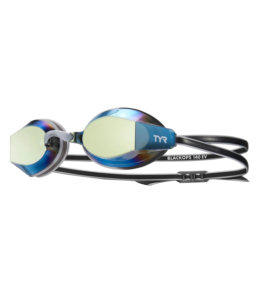 TYR Black Ops 140 EV Racing Mirrored Nano Fit Goggle