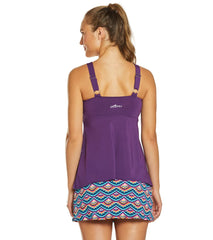 Dolfin Aquashape Women's Flyaway Tankini Swimsuit Top
