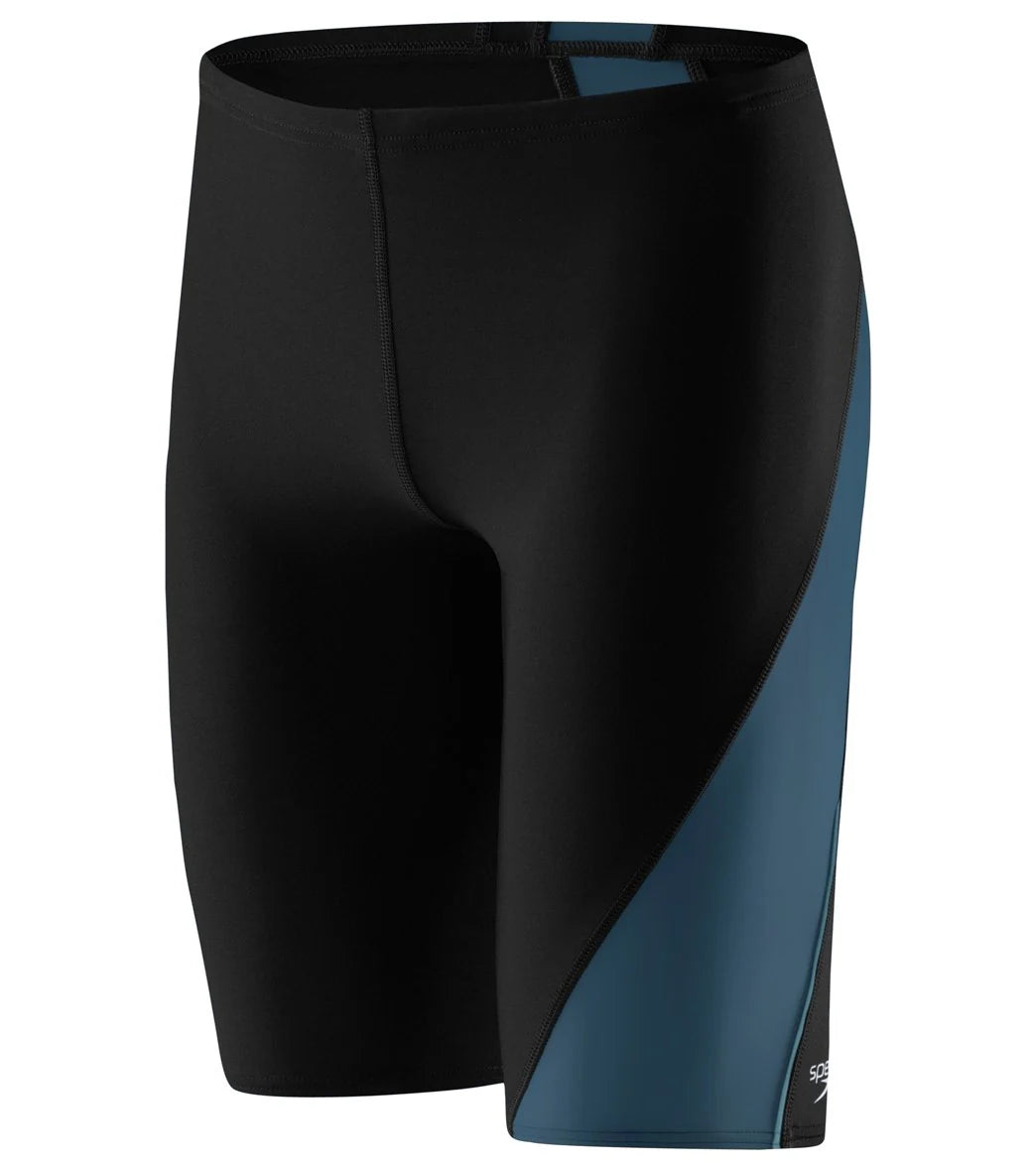 Speedo Boys' Revolve Splice Jammer Swimsuit