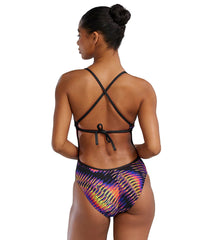 TYR Women's Evolved Crosscut Tieback One Piece Swimsuit