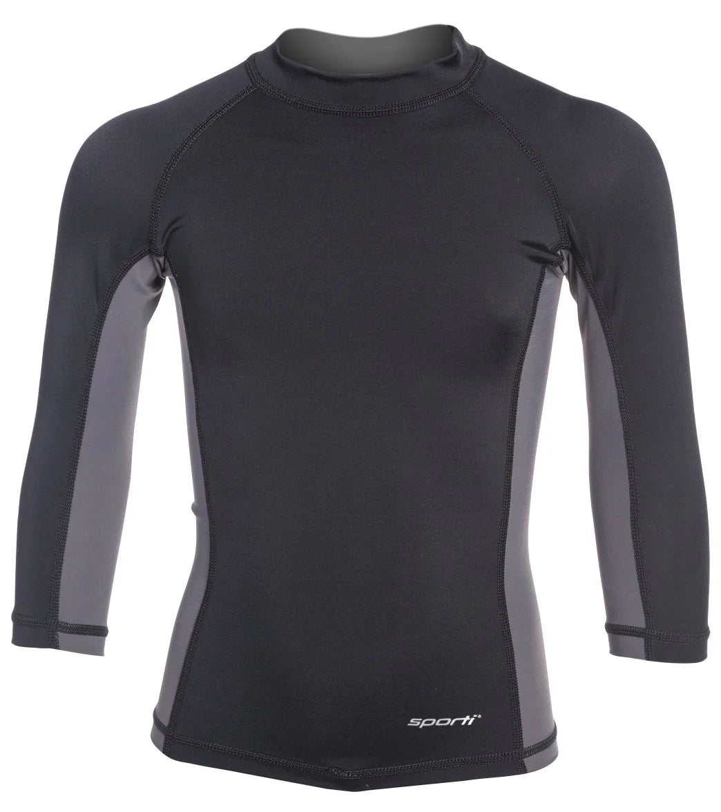 Sporti Youth Unisex L/S UPF 50+ Sport Fit Rash Guard
