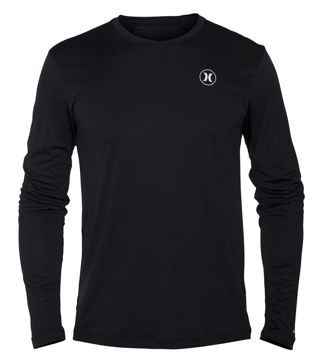 Hurley Men's Dri-Fit Icon Long Sleeve Surf Tee