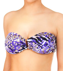 Jantzen Clio's Cougar Bandeau Bra Bikini Top