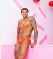 Sporti x Shaine Casas Confetti Brief Swimsuit (26-40)