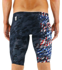 TYR Men's Venzo Camo USA Jammer Swimsuit