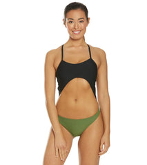 Speedo Turnz Women's Hero Back One Piece Swimsuit