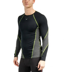 Mizuno Men's Breath Thermo Stretch Running Crew
