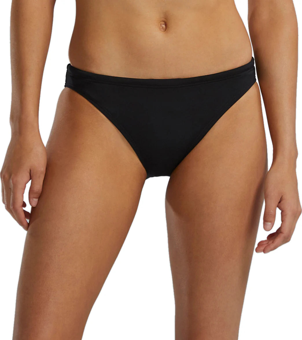 TYR Women's Solid Full Coverage Bikini Bottom