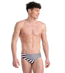 Arena Men's Crazy Placement Brief Swimsuit