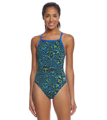 Speedo Endurance+ Women's Amplified Pulse Flyback One Piece Swimsuit