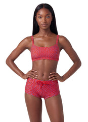 Sporti Active Tidal Dots Cheeky Boyshort Swim Bottom