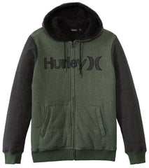 Hurley Men's Sherpa Full Zip Hoodie