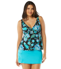 Beach House Women's Vineland Floral Willow Twist Tankini Top