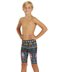 Sporti Granny Sweater Snowman Tacos Jammer Swimsuit Youth (22-28)
