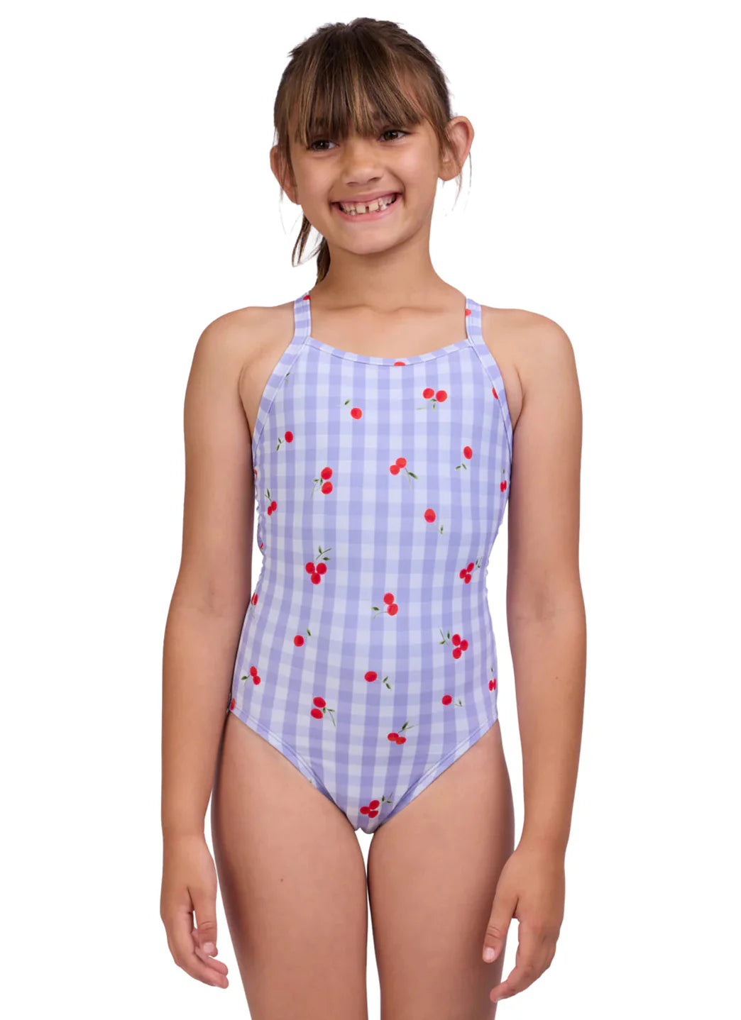 JOLYN Women's Marie Cherryade One Piece Swimsuit