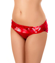 Jantzen Floral Festival Roll Waist Bikini Bottom