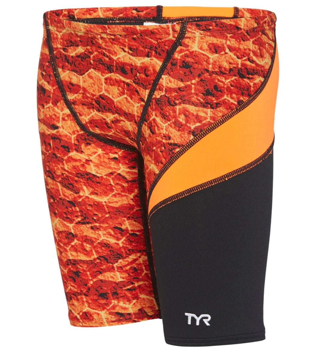 TYR Boys' Agran Wave Jammer Swimsuit