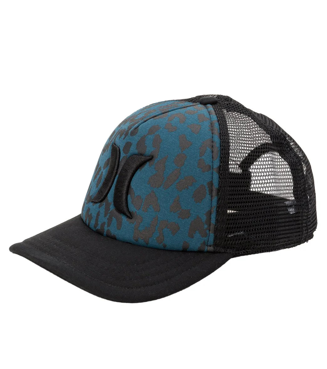 Hurley One & Only YC Leopard Trucker Hat