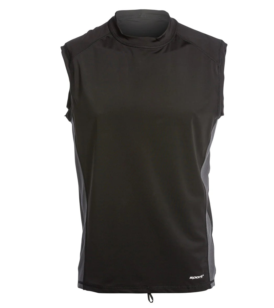 Sporti Men's Sleeveless UPF 50+ Rash Guard
