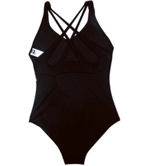 Arena Women's Maia Criss Cross Back Chlorine Resistant One Piece Swimsuit