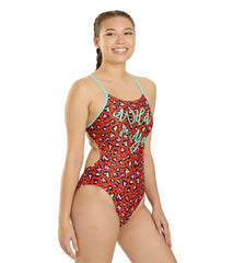 Sporti Limited Edition Wild For You Micro Back One Piece Swimsuit (26-40)