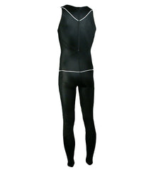 TYR Aqua Shift Male Full Body Zipperback Tech Suit Swimsuit