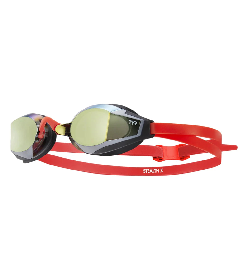 TYR Stealth-X Mirrored Racing Goggle