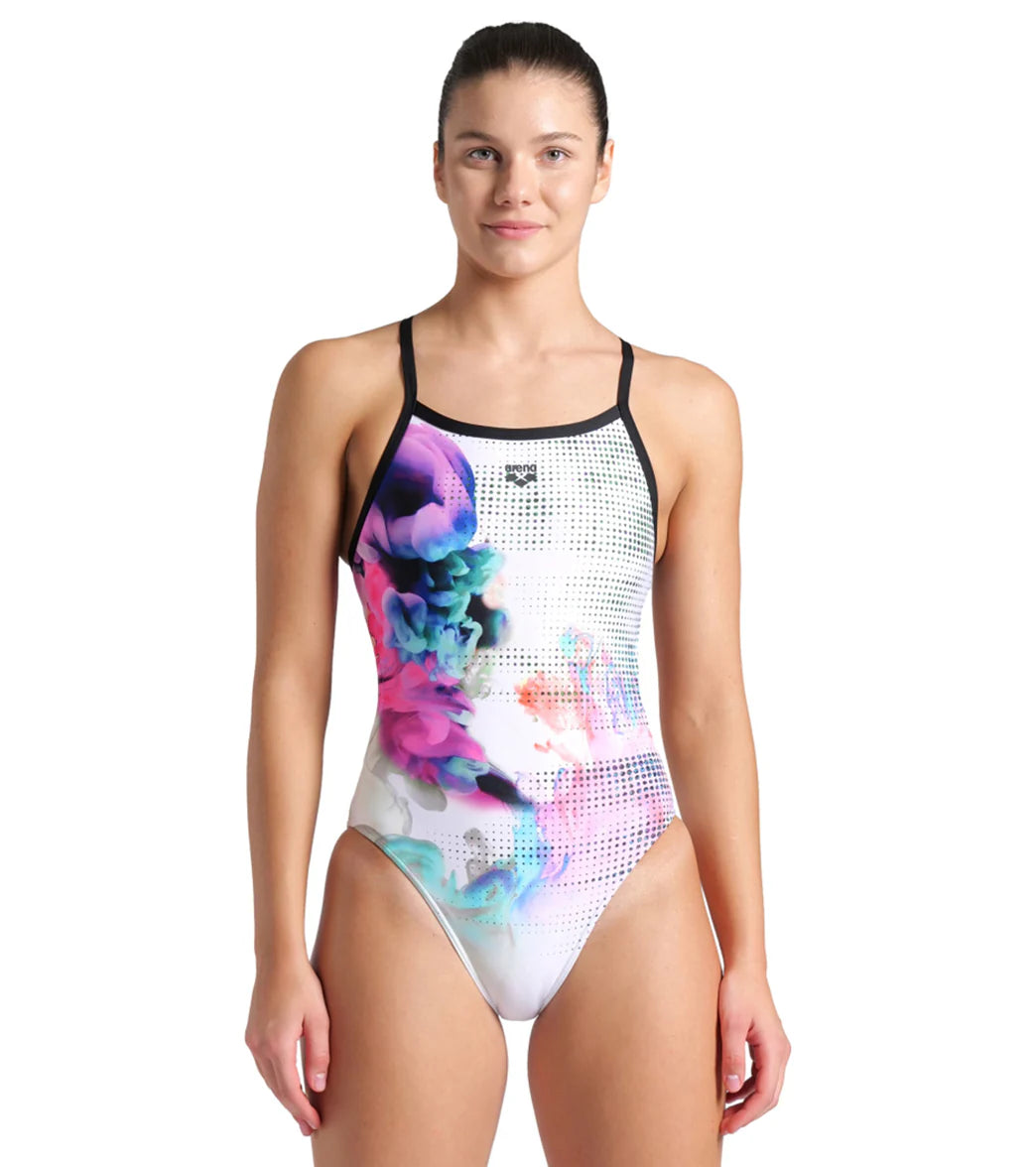 Arena Women's Airbrush Challenge Back One Piece Swimsuit