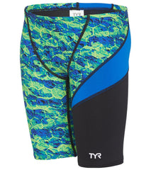TYR Boys' Agran Wave Jammer Swimsuit