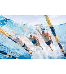 Sporti HydroLast Sonar Waves Brief Swimsuit (22-40)