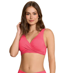 Jantzen Women's Solids Vera Surplice Bikini Top Jolie