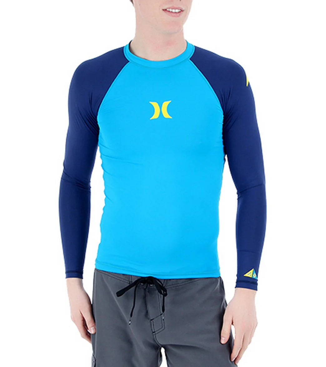 Hurley Men's One & Only L/S Rashguard