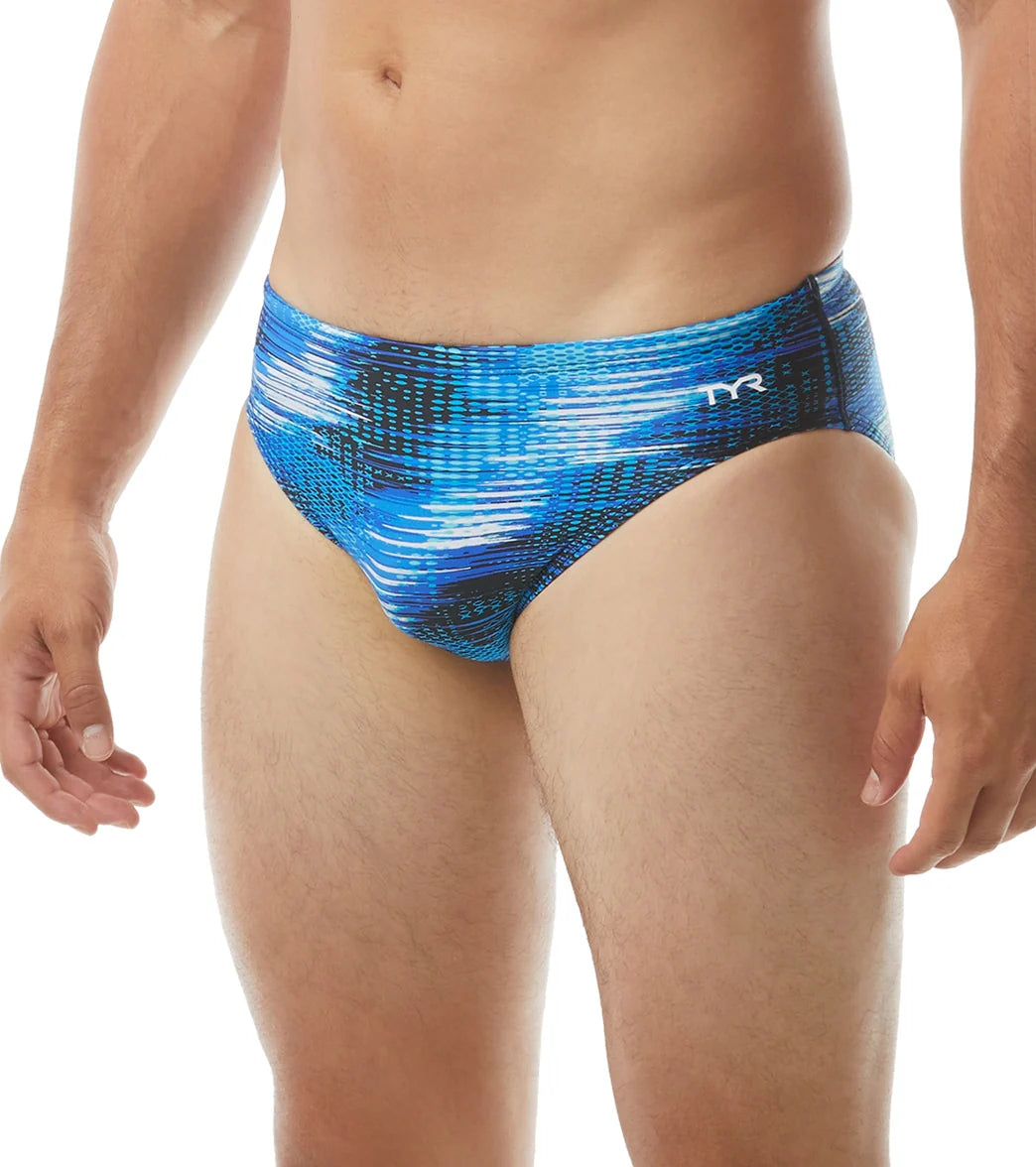 TYR Men's Surge Racer Brief Swimsuit