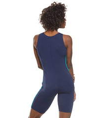 Dolfin Aquashape Zip-Front One Piece Aquatard Swimsuit