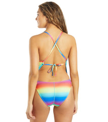 Sporti HydroLast Rainbow Tie-Dye One Piece Swimsuit