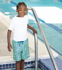 Dolfin Boys' Printed Swim Trunks (Toddler, Little Kid)