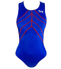 TYR Aquapel Female Zipperback Tech Suit Swimsuit