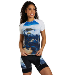DeSoto Women's Femme Skin Cooler Short Sleeve Top