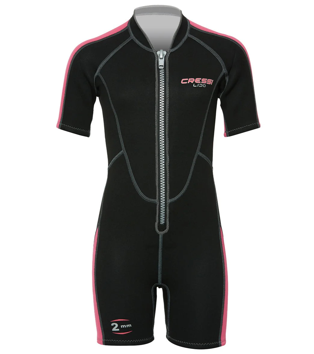 Cressi Girls' Lido Short Sleeve Spring Suit