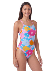 Sporti Sunburst Bloom Micro Back One Piece Swimsuit (26-40)