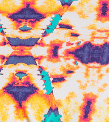 Hurley Swimwear Jagged Tie Dye Sport Bra Bikini Top